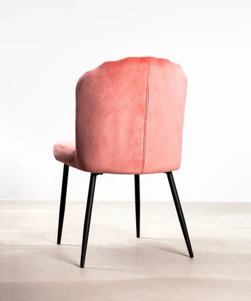 chaise alessia rose dos