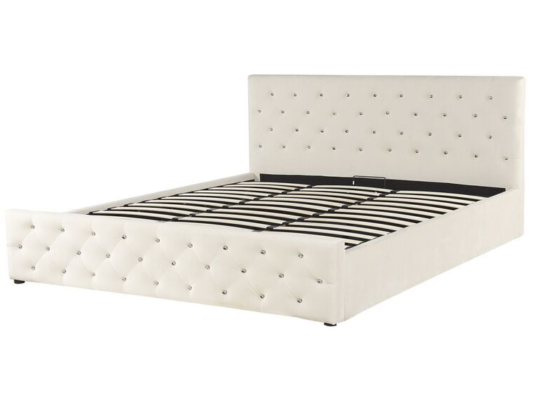 amiens_beige (3) lit amiens beige 3/4 sommier