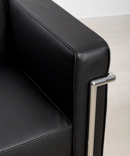 fauteuil box noir zoom 2