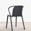 chaise gigi noir dos