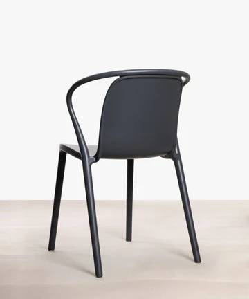 chaise gigi noir dos