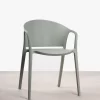 chaise pippa gris pousse 3/4