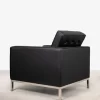 florence (2) fauteuil florence noir dos