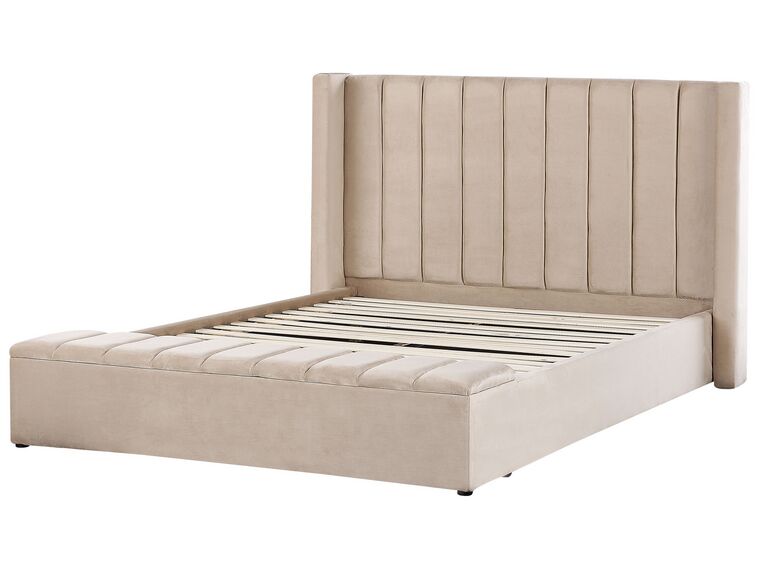 noyer_beige (3) lit noyer beige sommier