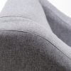 fauteuil oslo gris zoom 2