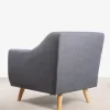 fauteuil oslo gris dos
