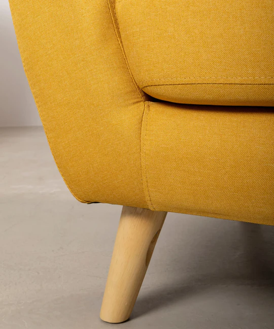 fauteuil skandic caramel zoom 1