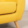 canapé skandic jaune zoom