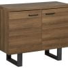 commode timber foncé 3/4
