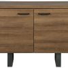 commode timber foncé face