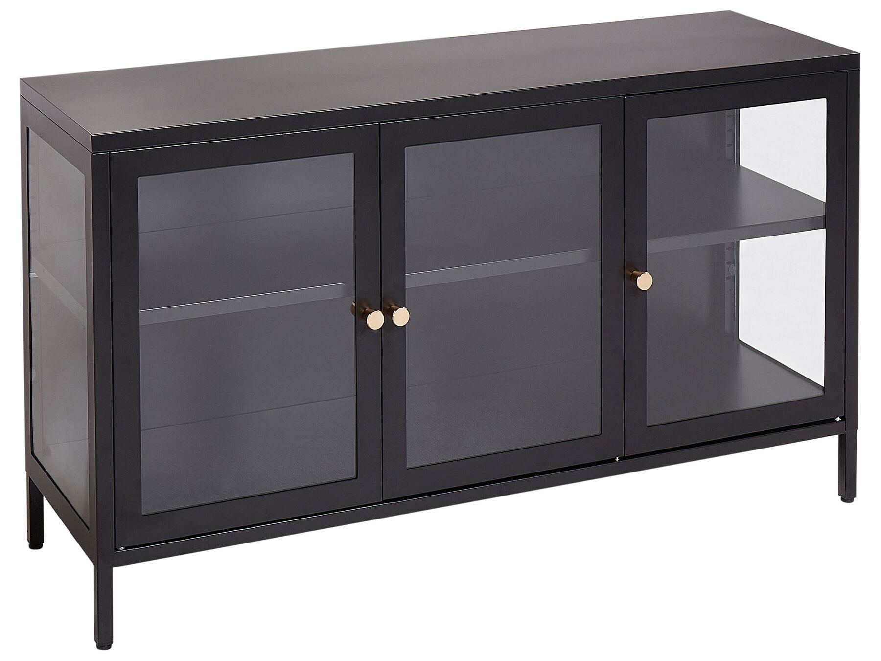 commode newport noir 3/4
